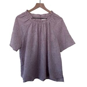 Sheer Lavender Lace Women's Top